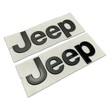 Jeep ABS Car Front Hood Emblem Badge Body Side Sticker Rear Decal