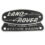 Land Rover DEFENDER 110 Logo Metal Car Front Emblem Badge Rear Sticker Decal