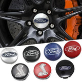 4pcs/set 54/55/59/66/68mm Ford RS Car Wheel Center Hub Caps Hub Covers