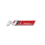 Hyundai N LINE Logo Metal Car Rear Sticker Trunk Emblem Badge Decal