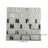 Infiniti Letter Metal Car Rear Sticker Emblem Badge Decal