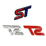 Ford ST Logo Metal Car Rear Sticker Auto Body Side Emblem Badge Decal