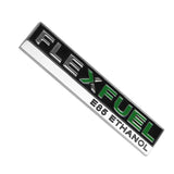 Ford FLEXFUEL Metal Car Rear Sticker Auto Body Side Fender Emblem Badge Decal