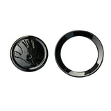 46mm Skoda ABS Car Steering Wheel Sticker