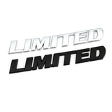 Jeep LIMITED Logo Letter Car Rear Sticker Decal