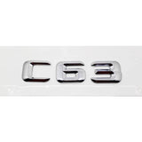 Mercedes Benz C32 C36 C43 C55 C63 C180 C200 C220 C230 Car Rear Stickers Badge Enblem