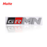 Car Rear Body Emblem Decal for Toyota GR Sport MN  Hiace Estima Hilux Rav4 Supra Camry Crown CHR Avalon Exterior Accessories