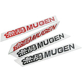Alloy Car Rear Trunk Emblem Fender Side Badge Sticker for Mugen Logo Jazz Pilot Civic Accord City FIT CRV HRV Crosstour Odyssey