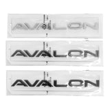 20.5x1.7CM ABS Car Sticker Trunk Body Badge Decoration for Avalon Letter Refitting Rear 3D Emblem Styling Accessories