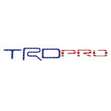 68x6.5cm for Tundra TACOMA TRD PRO Badge Side Body Label Pickup Truck Groove Stickers ABS Plastic Modified Decals Styling