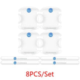 Volkswagen VW Car Door Bowl Handle Anti-collision Protective Stickers Scratches Film