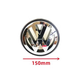 150mm Car Front Grill Center Emblem Badge for  Volkswagen VW Golf Variant Passat Tiguan Bora Jetta Syncro CC R32 Rabbit 1K5853600MQH