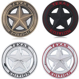 Jeep TEXAS Edition Metal Car Body Side Fender Sticker Decal Auto Trunk Emblem Badge