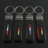 Mercedes Benz W213 Logo Metal Suede Car Keyring Keychains