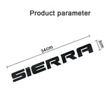 3D ABS Sticker Car Fender Rear Trunk Styling Badge Decal for GMC Sierra Emblem