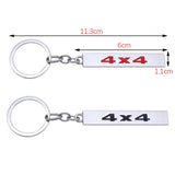 Jeep 4x4 Logo Metal Car Key Rings Keychain Pendant