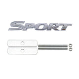 Car Trunk Body Front Grille Emblem Sticker  for Toyota Highlander Sport Logo Auris Rav4 Yaris Corolla 4Runner Avalon Accessories