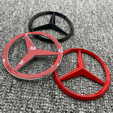 70mm Car Front Engine Cover Emblem Sticker for Mercedes Benz GLE GLA GLC ML W117 W117 W176 W177 W204 W205 W213