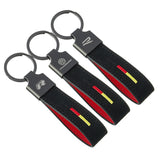 For Volkswagen VW R Lavida Golf MK7.5 T-ROC T-CROSS Jetta Polo MAGOTAN B6 B7 B8 Caddy Car Logo Keyring Metal Key Chains Holder Pendant