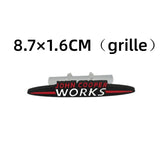 3D Car Rear Sticker Side Fender Emblem Accessories for Mini Cooper S John Cooper Works Logo R50 R52 R53 R55 R56 F54 F55 F56 F60