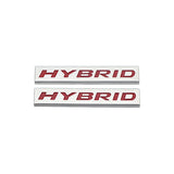 Car Fender Side Trunk Emblem Decoration Sticker for Toyota Hybrid Auris Yaris Corolla 4Runner Badge Decal Exterior Accessories