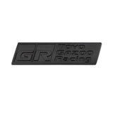 Car Logo Head Grille Rear Badge for GR Toyo Gazoo Racing Yaris Prius Supra Corolla Camry Crown Prado Corolla Sienta Hilux