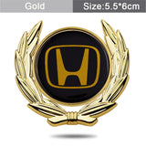 Honda Metal Car Rear Sticker Auto Window Emblem Badge Decal