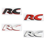 Peugeot RC Logo Metal Car Trunk Sticker Emblem Badge Decal