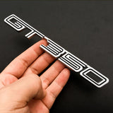 Ford GT GT350 GT500 Shelby Logo Metal Car Side Sticker Auto Rear Emblem Badge Decal