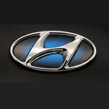 Hyundai Sonata 8 Hybrid ABS Car Front Hood Emblem Badge Rear Sticker Decal