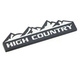 Jeep High Country Metal Car Body Fender Side Sticker Auto Front Grille Emblem Badge