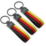 Volkswagen VW R Nylon Webbing Car Keychain Pendant Key Chain Holder