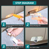Car Door Welcome Laser Shadow Lamp Projector LED Light for Toyota