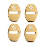 4pcs/set Volkswagen VW GTI Rline Stainless Steel Car Door Lock Cover Protection