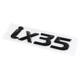 Hyundai IX25 IX35 Logo ABS Car Rear Emblem Badge Auto Trunk Sticker Decal