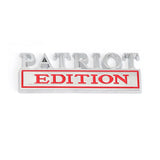 Jeep Patriot Edition Metal Car Front Grille Emblem Badge Auto Rear Sticker Decal