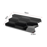 18X9cm Car Front Grill Garnish Sensor Cover for Tacoma TRD Pro 2019 Radar Marker Buckle Emblem Automobile Decoation