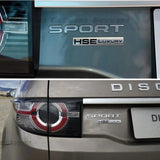 Land Rover HSE SDV6 SDV8 LUXURY Logo Metal Car Rear Sticker Decal Emblem Badge