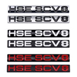 Land Rover HSE SCV6 SCV8 SDV6 SDV8 Si4 Logo ABS Car Rear Sticker Decal Emblem Badge