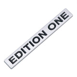 Audi Edition ONE Logo Metal Car Rear Sticker Trunk Emblem Badge Decal