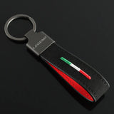 Honda Legend Logo Suede Car Keychain Pendant Key Chain Holder