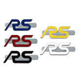 Ford RS Logo Metal Car Front Grille Emblem Auto Rear Trunk Badge Sticker