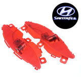 Car Door Welcome Laser Shadow Lamp Projector LED Light for Hyundai Santafe 2013-2017