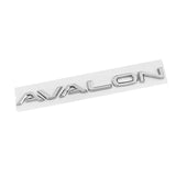 20.5x1.7CM ABS Car Sticker Trunk Body Badge Decoration for Avalon Letter Refitting Rear 3D Emblem Styling Accessories