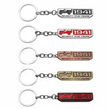 Jeep 1941 Logo Metal Car Key Rings Keychain Pendant