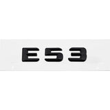 Mercedes Benz E53 E55 E63 E200 E220 E230 E240 E250 E260 Car Rear Emblem Badge Sticker