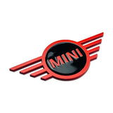 14.5*6.5CM Metal Car Front Cover Sticker For MINI Cooper
