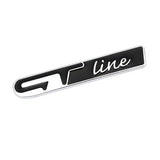 Renault GT Line Logo Metal Car Rear Sticker Emblem Badge Decal