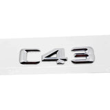 Mercedes Benz C32 C36 C43 C55 C63 C180 C200 C220 C230 Car Rear Stickers Badge Enblem