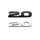 Mazda 2.0 2.5 Metal Car Rear Sticker Decal Auto Trunk Emblem Badge